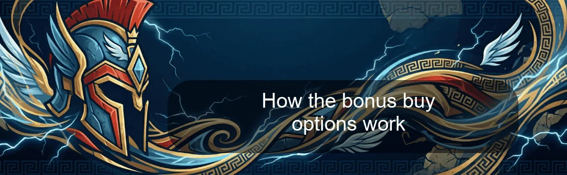 How the bonus buy options work How the bonus buy options work